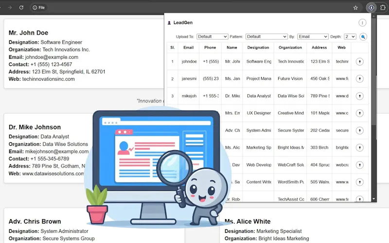 LeadGen - Lead generation platform screenshot 1