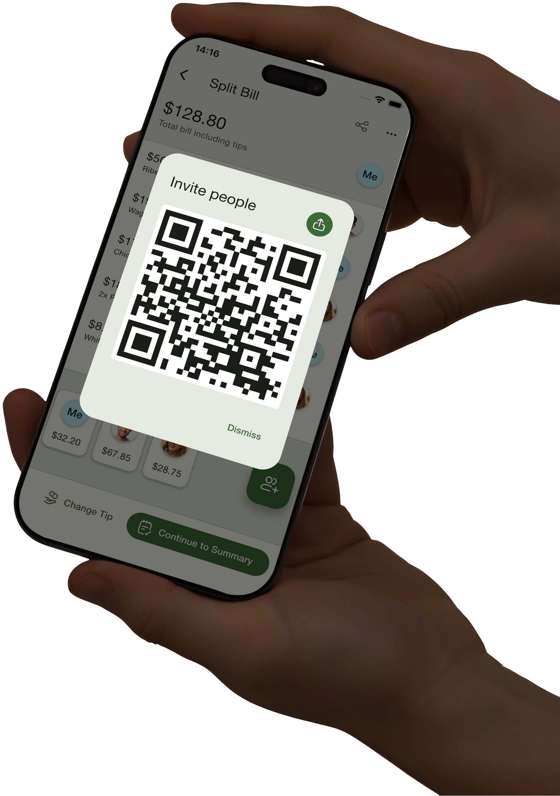 Check Please! AI Bill Splitter - Screenshot 4 showing product features and functionality