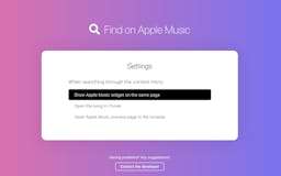 Find on Apple Music media 1