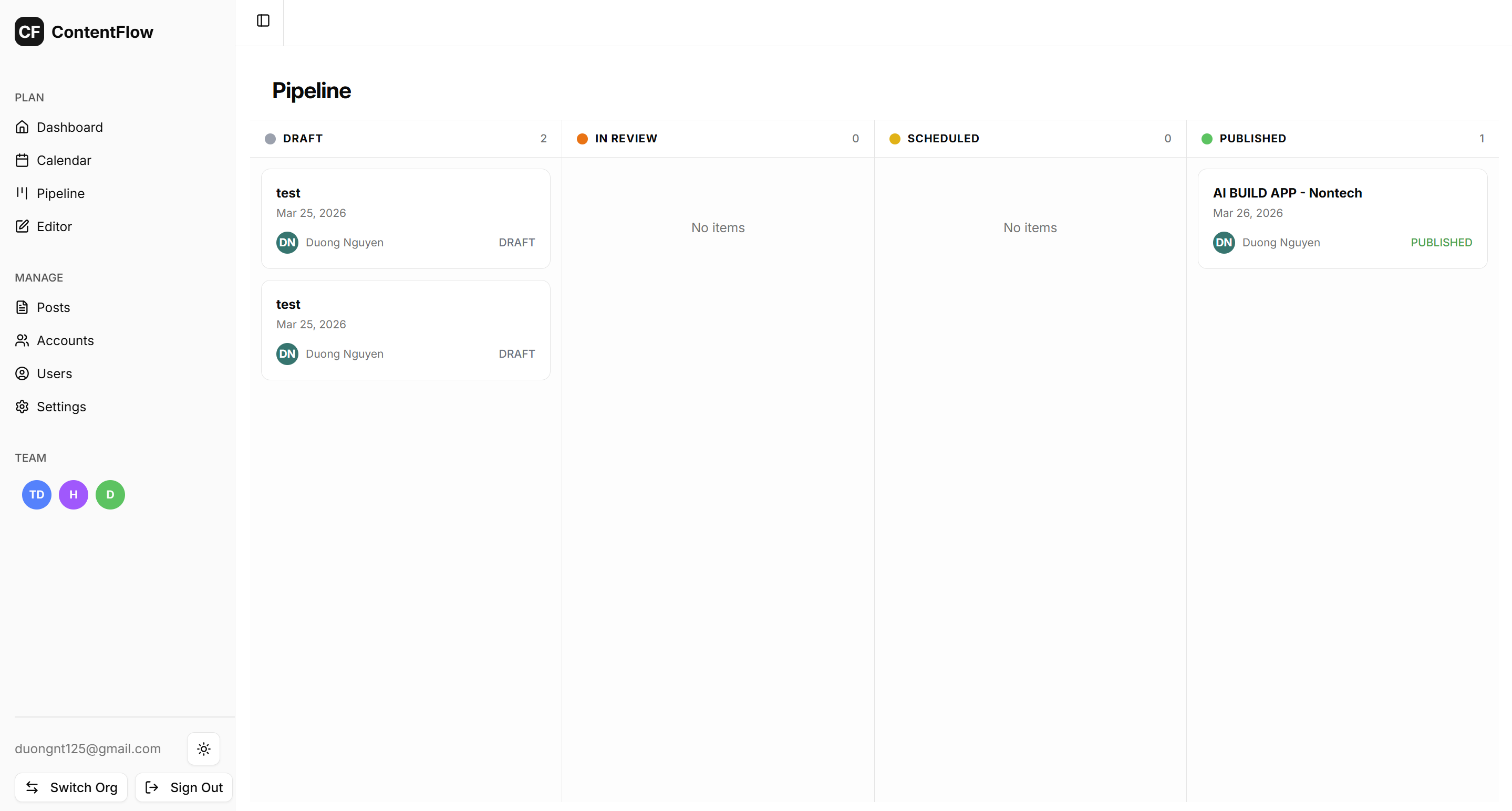 Content Flow gallery image