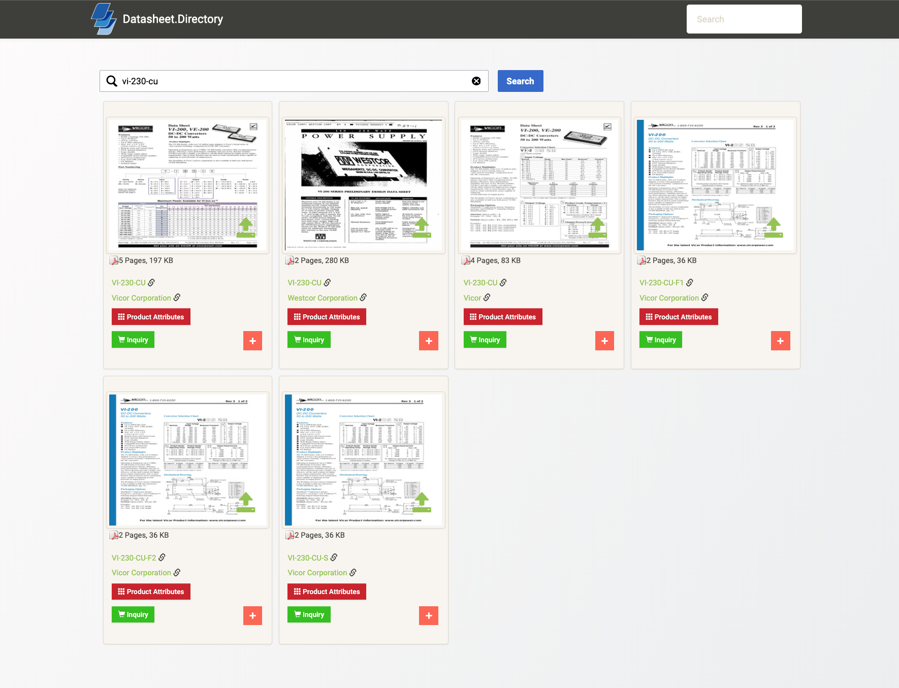 Datasheet Directory gallery image