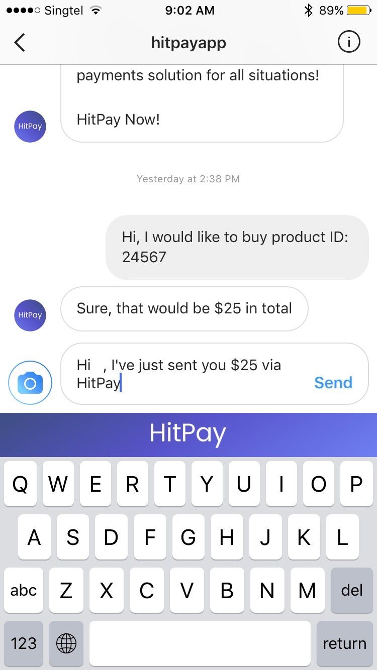 HitPay Payment Keyboard gallery image