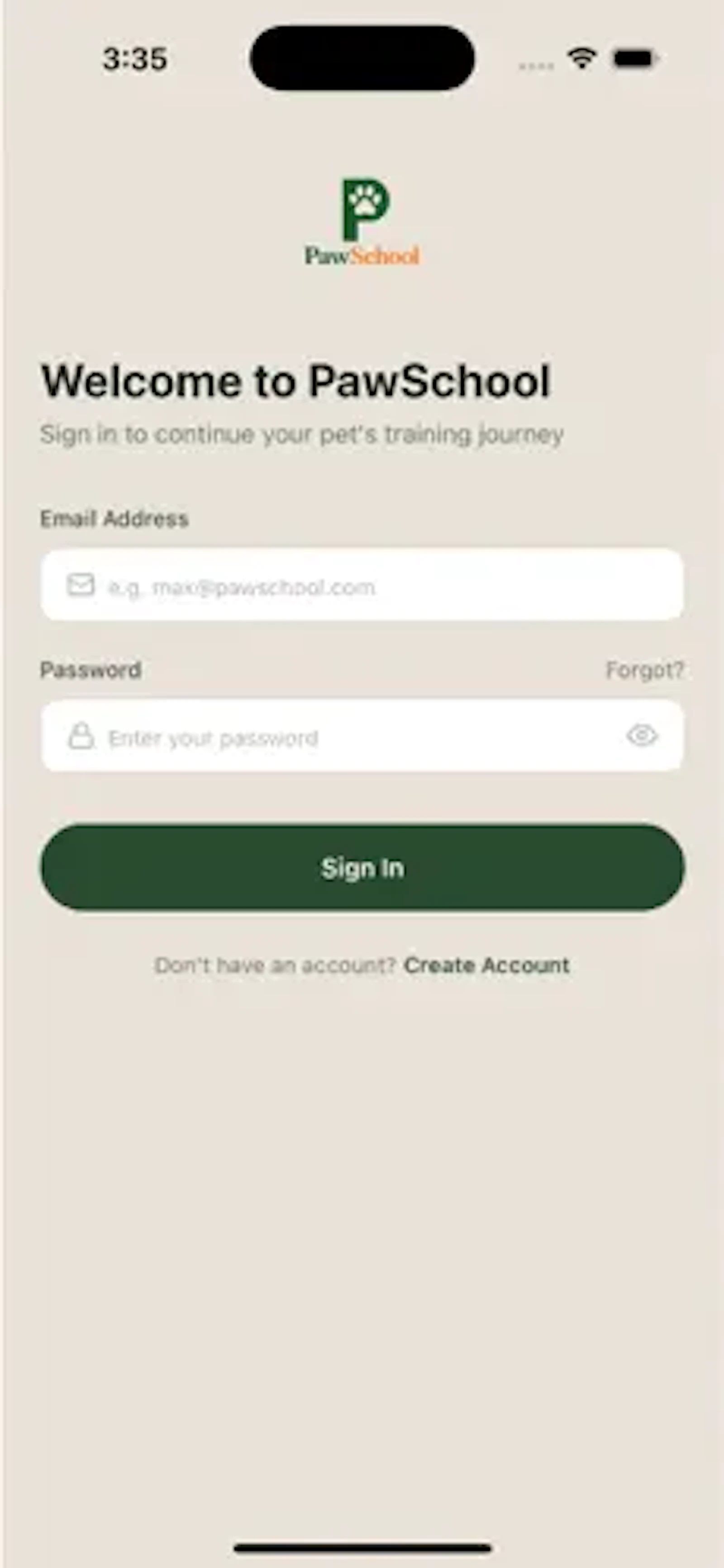 PetSchool screenshot 1