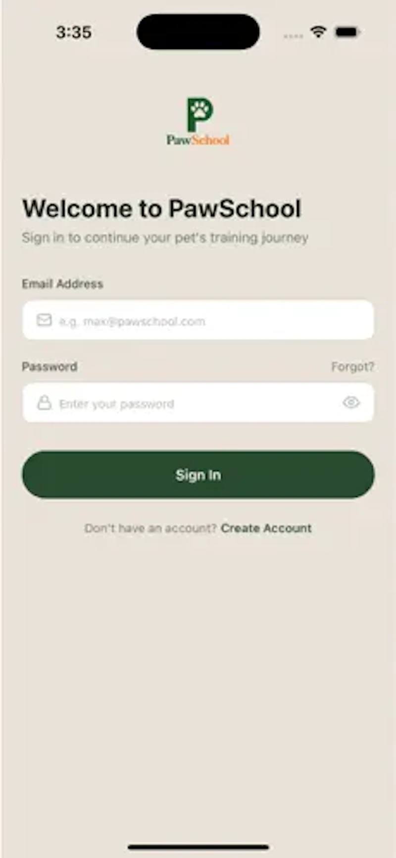 PetSchool screenshot 1
