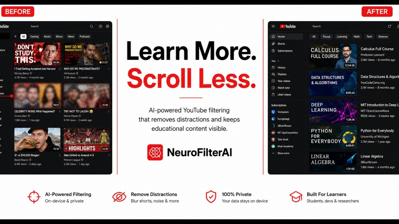 NeuroFilterAI gallery image