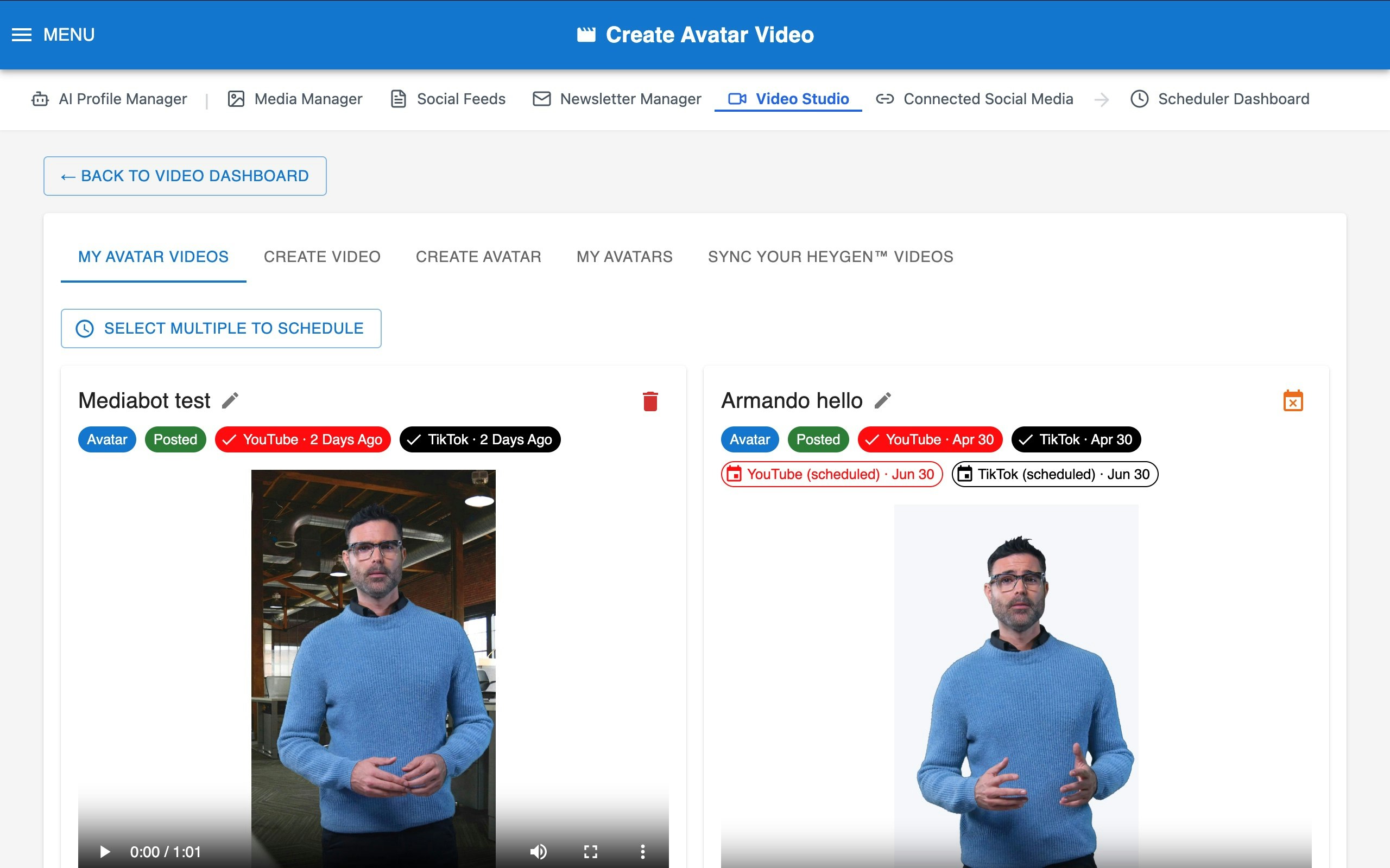 Mediabot.io Launch gallery image