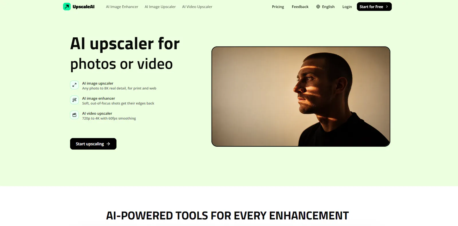 UpscaleAI screenshot 1