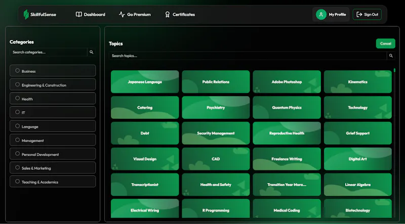Skillfulsense screenshot 5