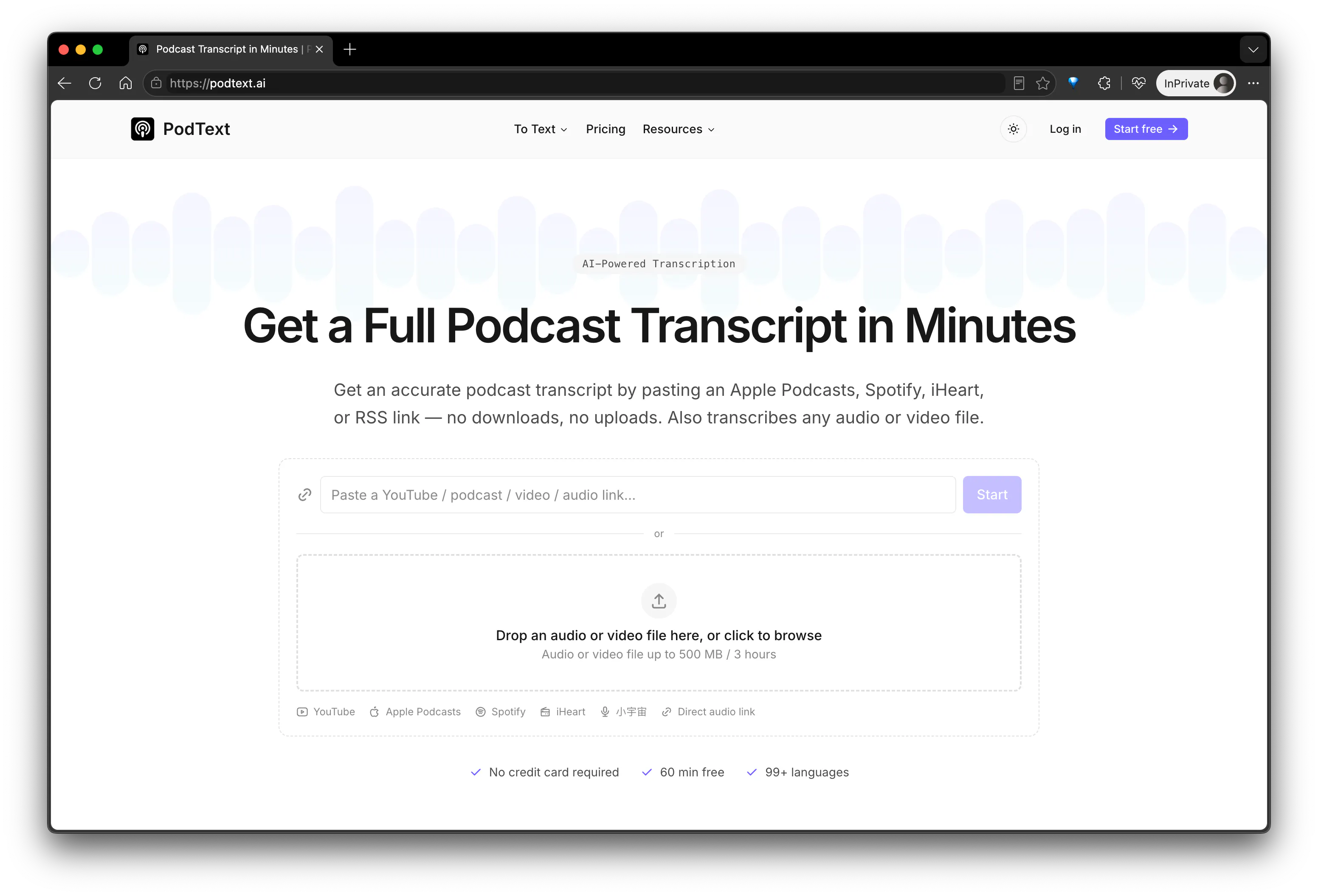 PodText gallery image