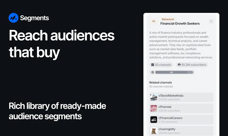 Segments by Tmarket screenshot 1