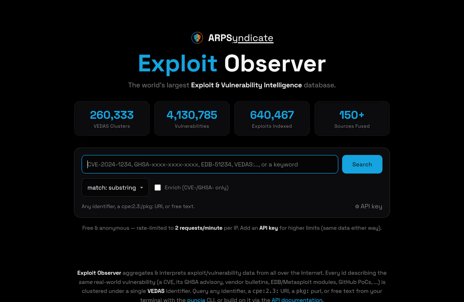 Exploit Observer screenshot 1