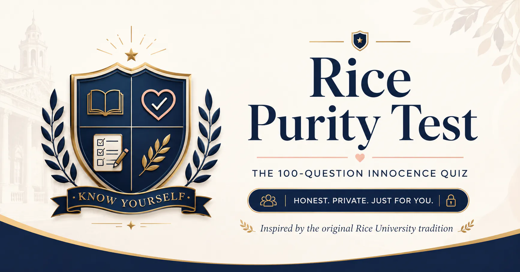 Rice purity test gallery image