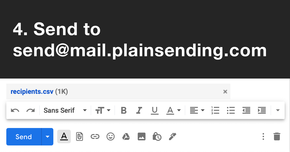 Plain Sending gallery image