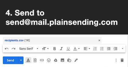 Plain Sending gallery image