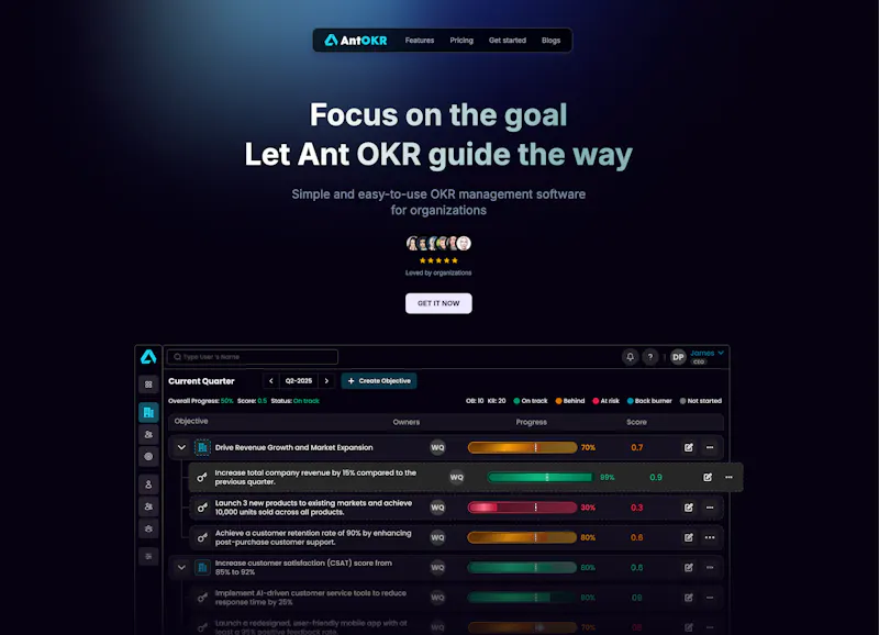 AntOKR screenshot 1