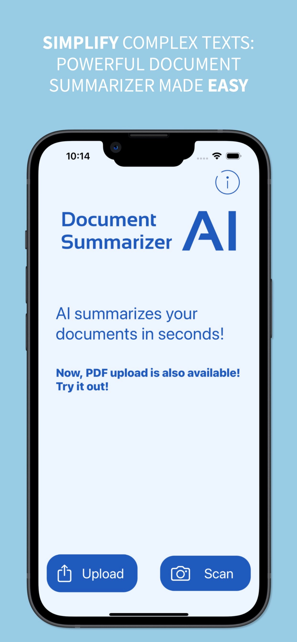 Media Tóm tắt tài liệu AI - Tải lên PDF hoặc quét tài liệu, sau đó tóm tắt bằng AI! 1