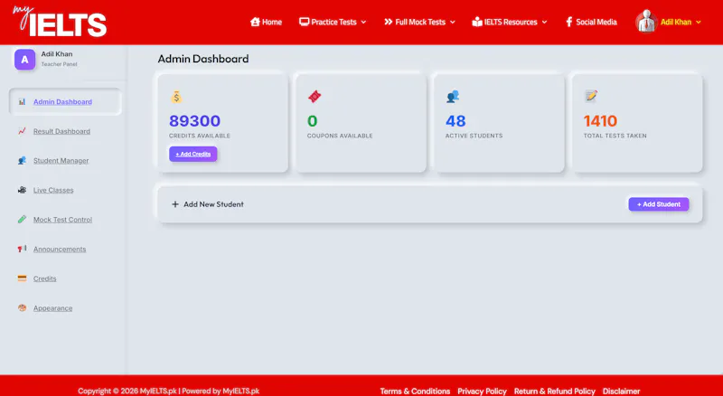 My IELTS LMS | Real IELTS Exam Simulator screenshot 5