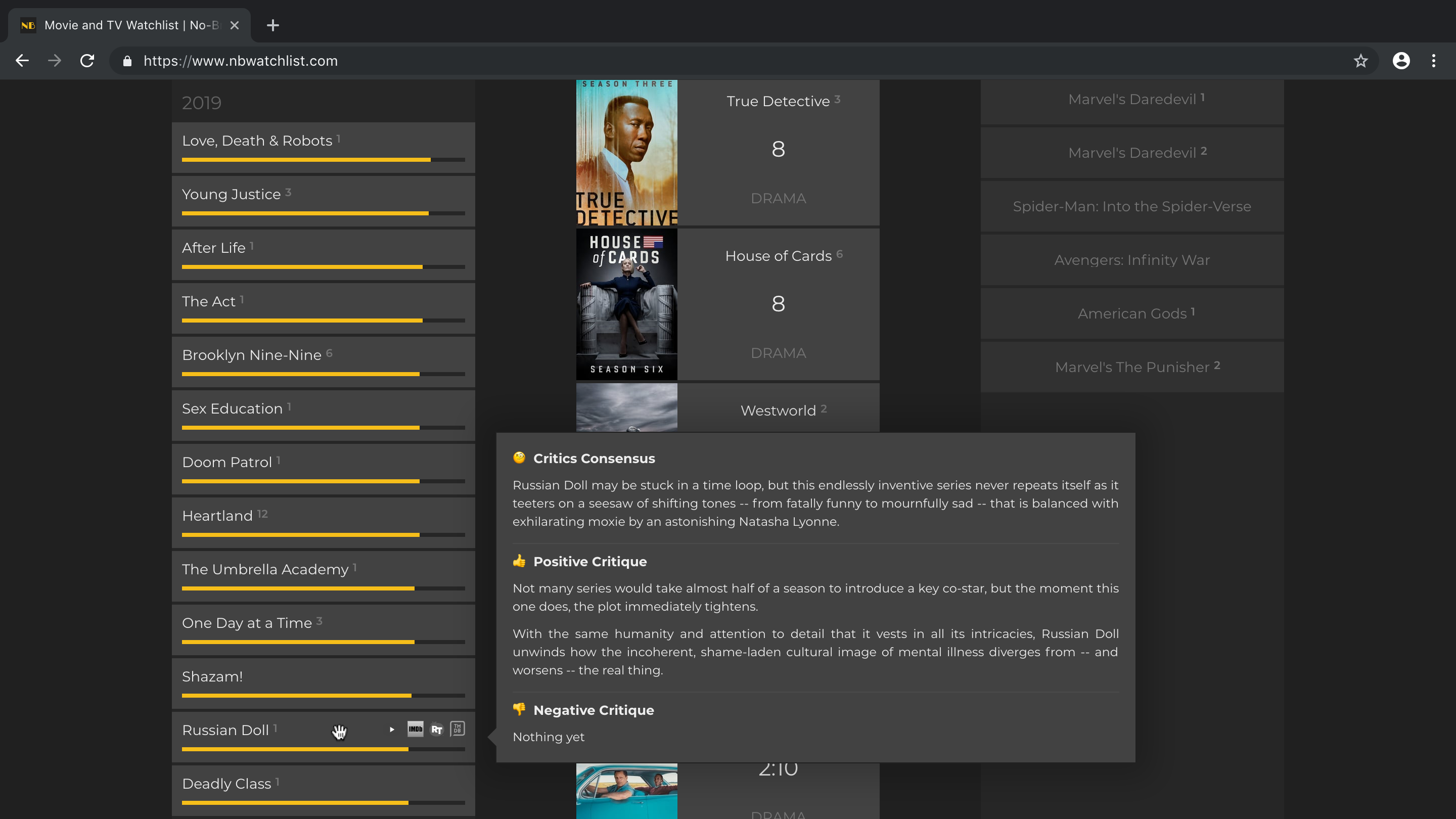 No-Brainer Watchlist gallery image