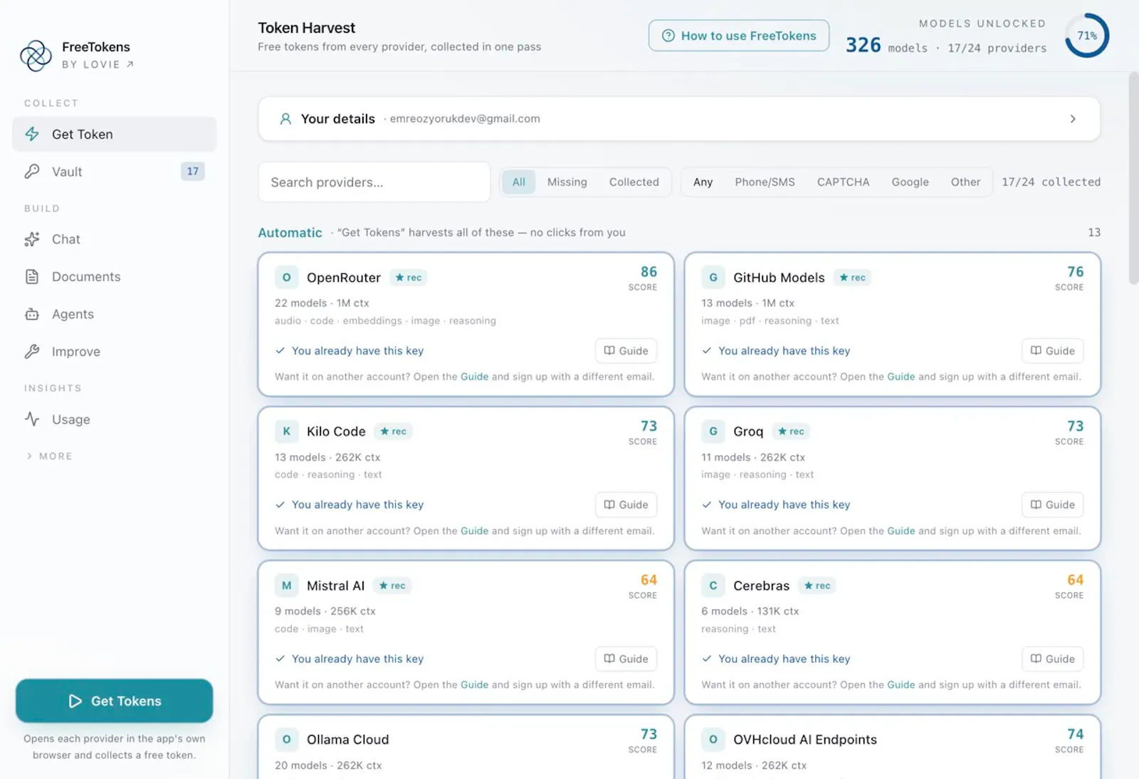 FreeTokens by Lovie screenshot 2