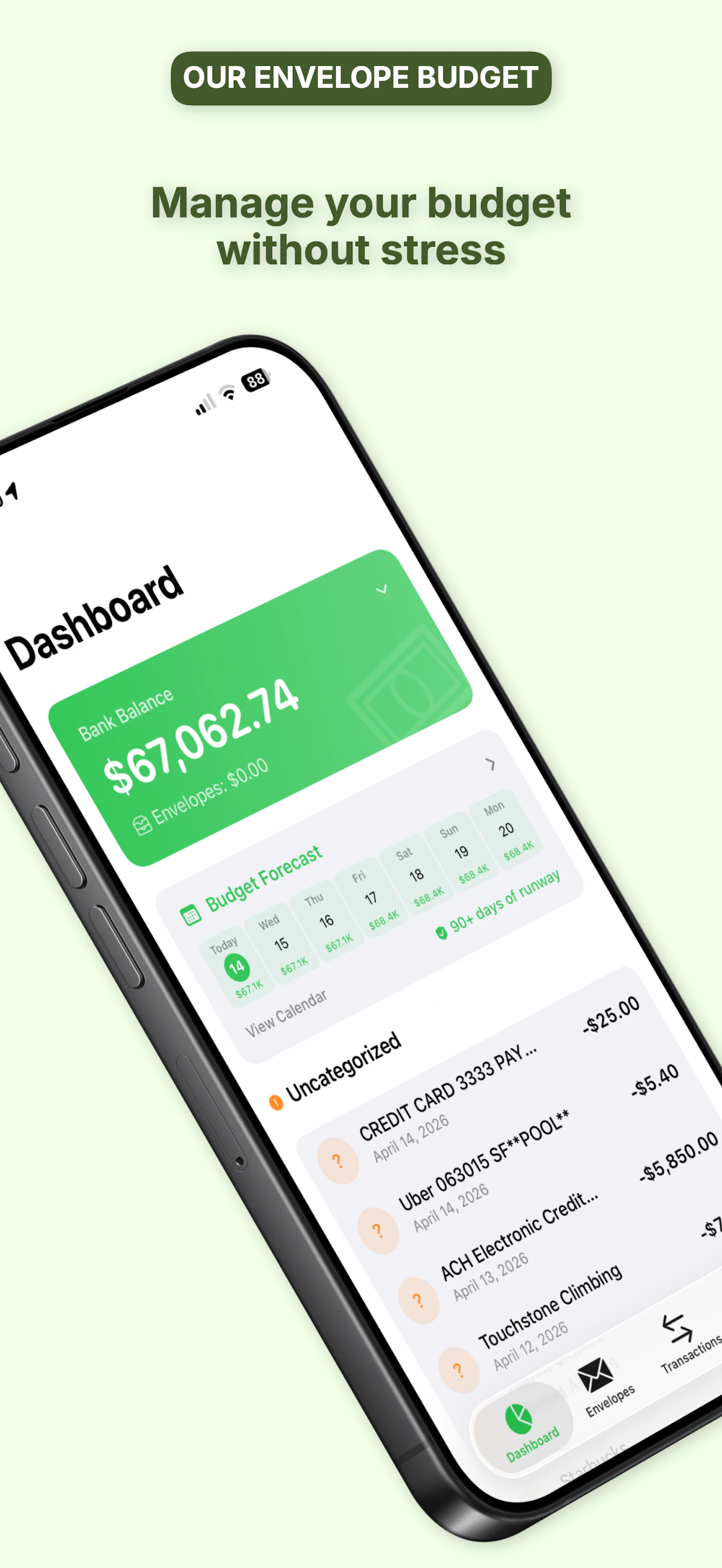 Our Envelope Budget screenshot 4