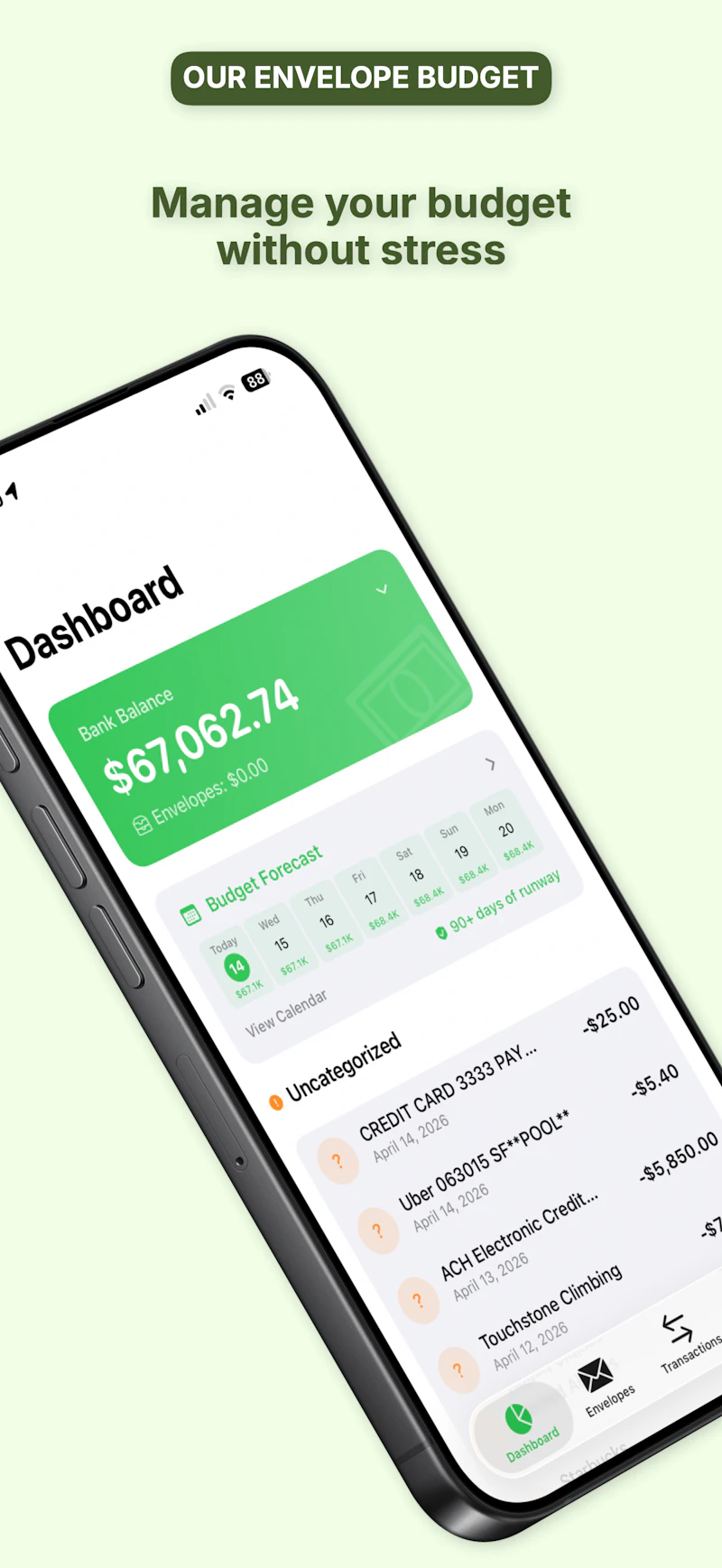 Our Envelope Budget screenshot 4