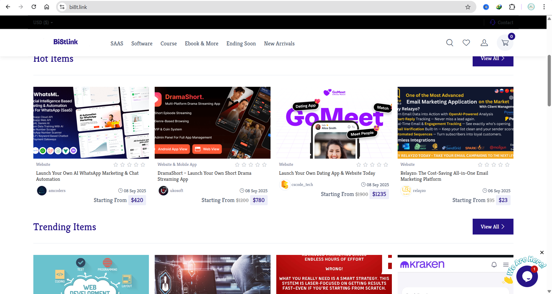 Bi8tlink - Avvia il tuo SaaS in giorni, non mesi media 3