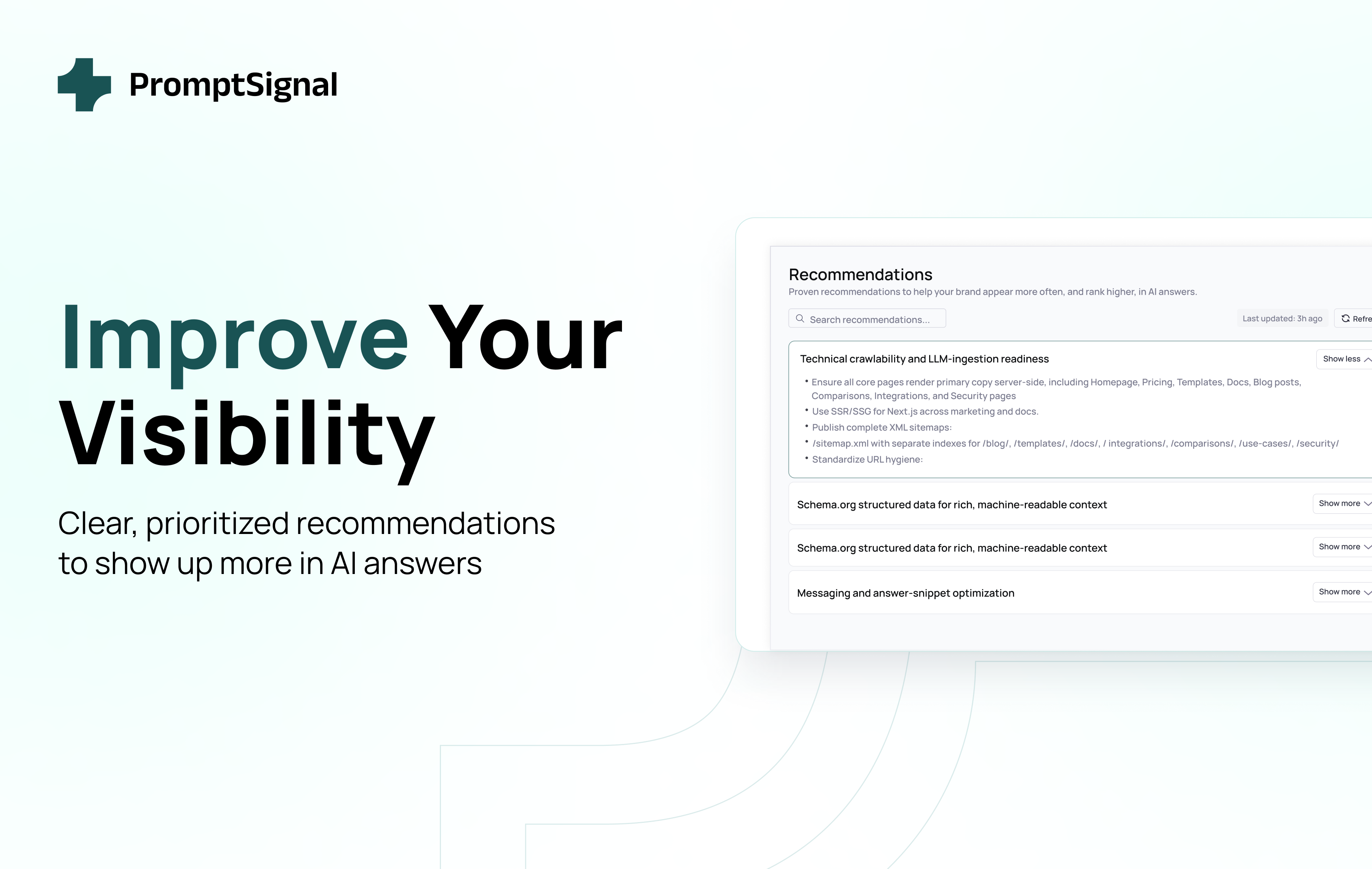 Média PromptSignal - Monitor your brand’s LLM visibility, and how to improve it 6