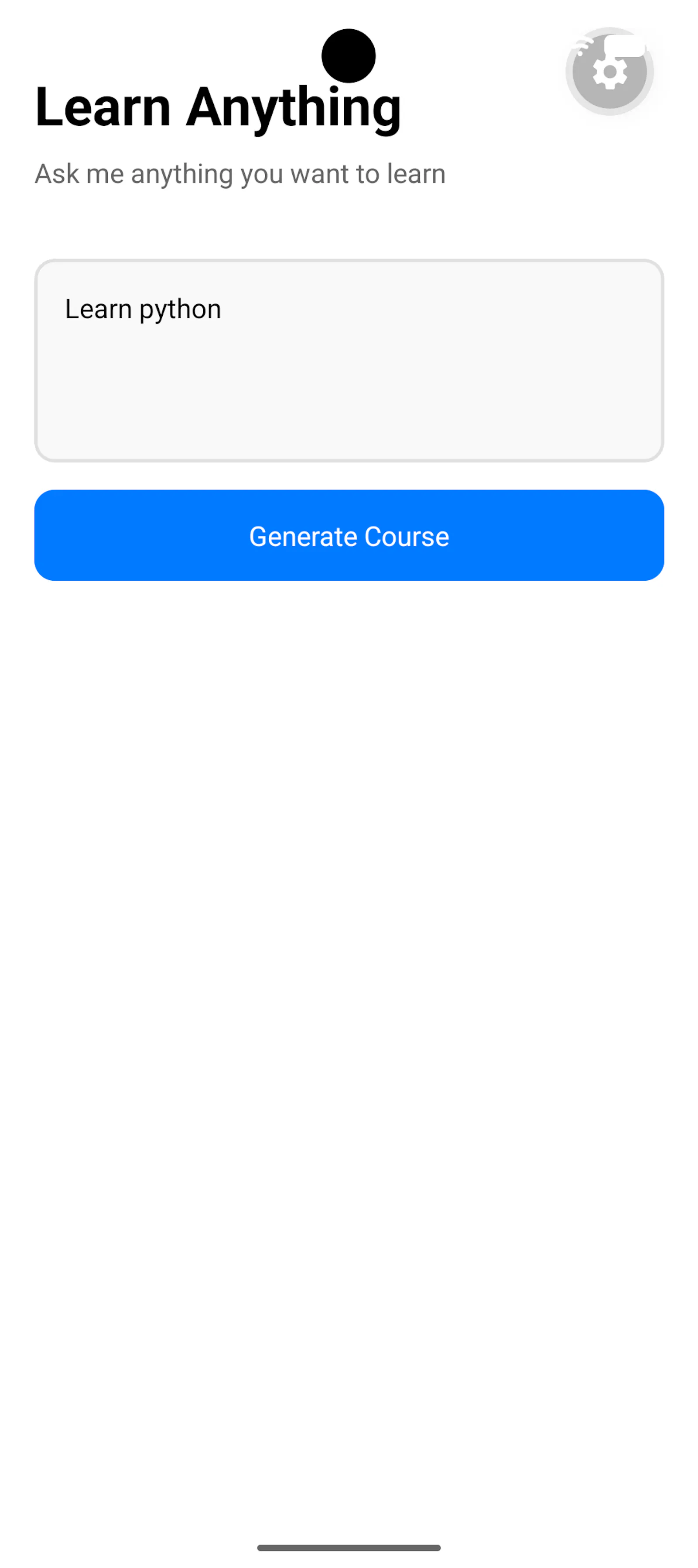 Learn anything screenshot 2