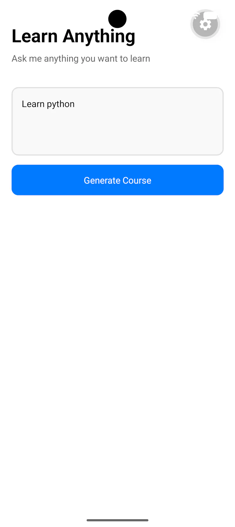 Learn anything screenshot 2