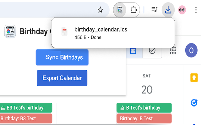 Напоминание о день рождения календаря Google - Никогда не забывай день рождения медиа 1