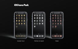 Minimal iOS icons - Matt Black Series media 2