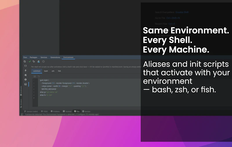 Flox in your Jetbrains IDE screenshot 7