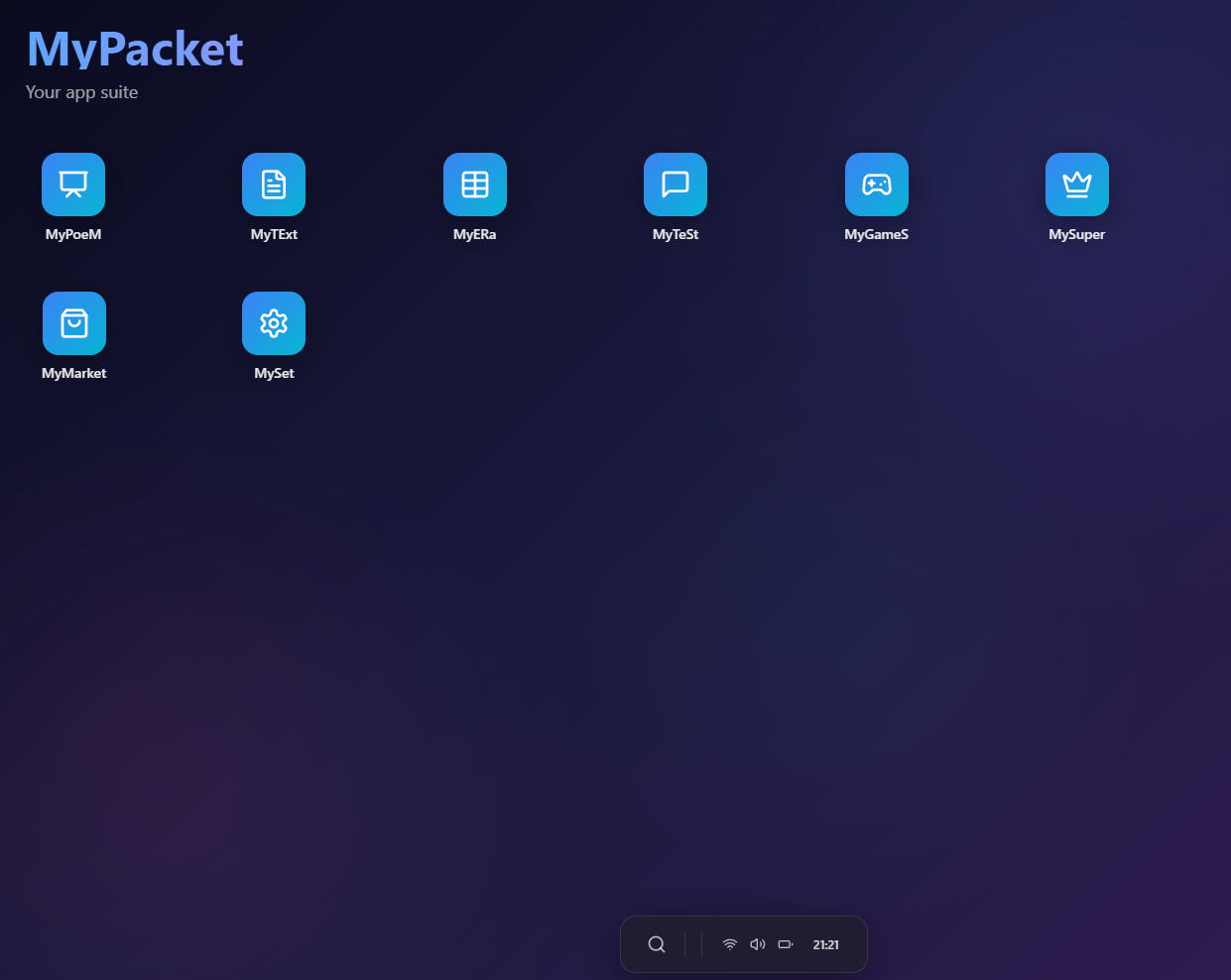 MyPacket - Screenshot 2 showing product features and functionality