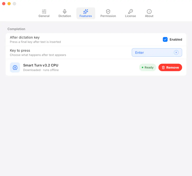 Dictee screenshot 3