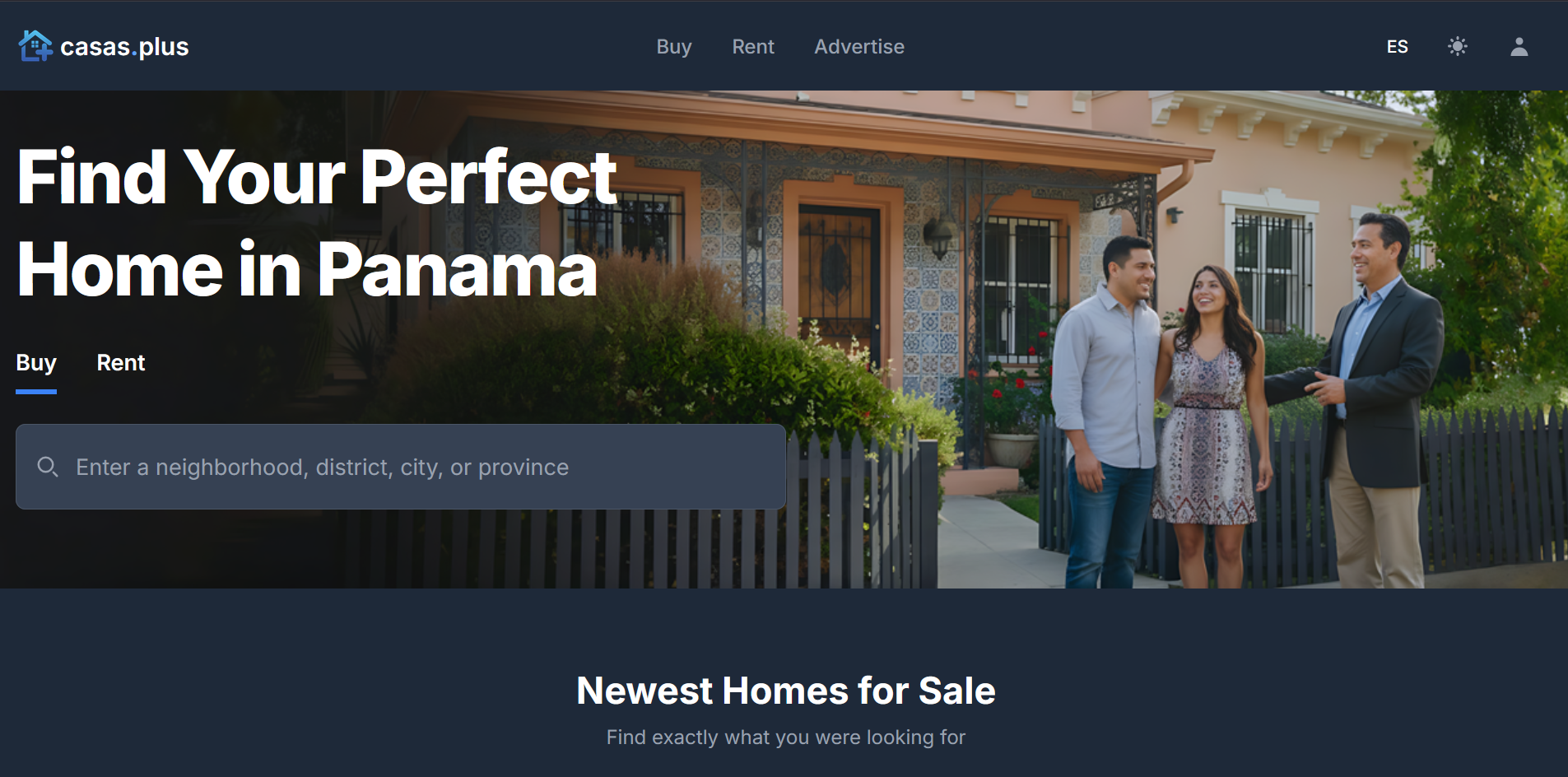 Casasplus - Main product screenshot demonstrating key features and user interface