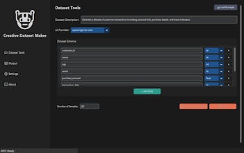 Creative Dataset Maker gallery image