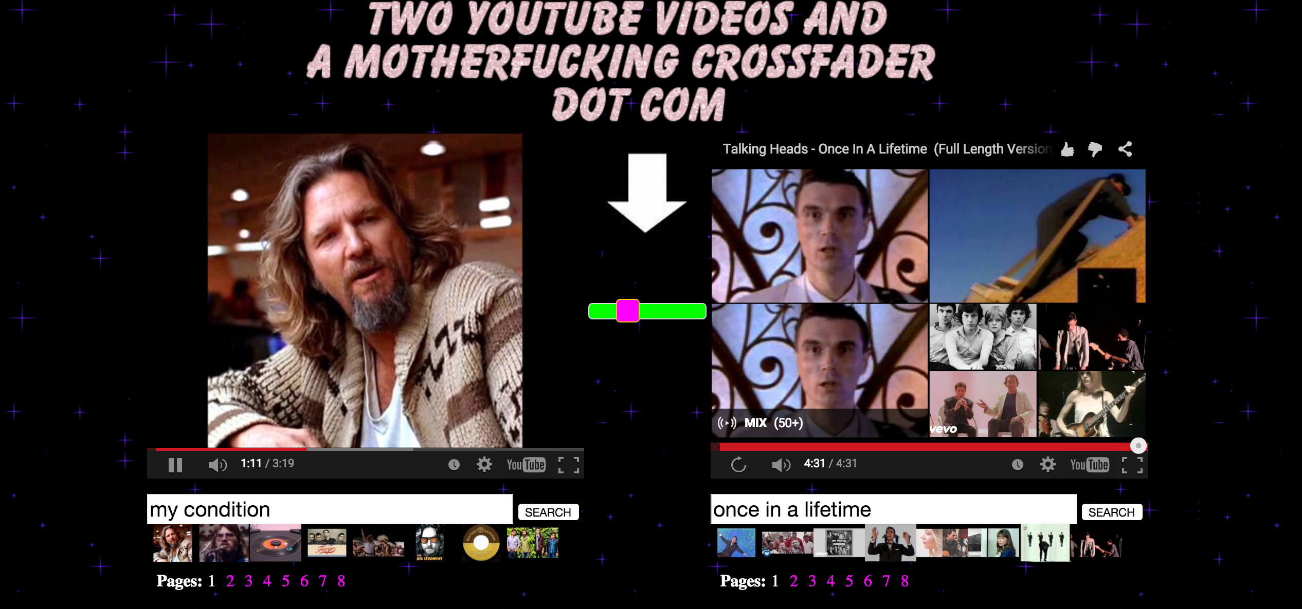 Two Youtube Videos and a motherf***ing Crossfadar  gallery image