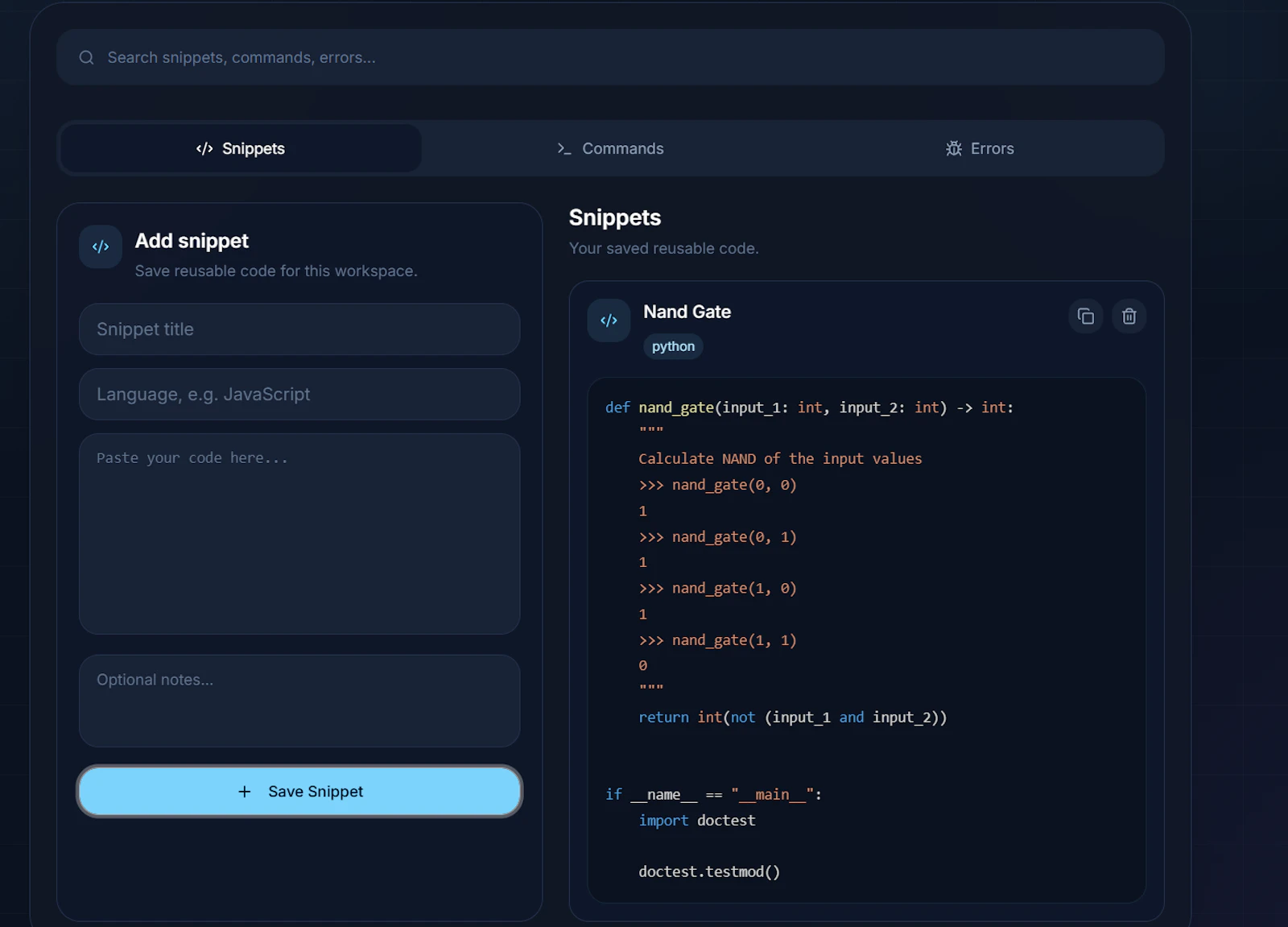 CodeRecall screenshot 3