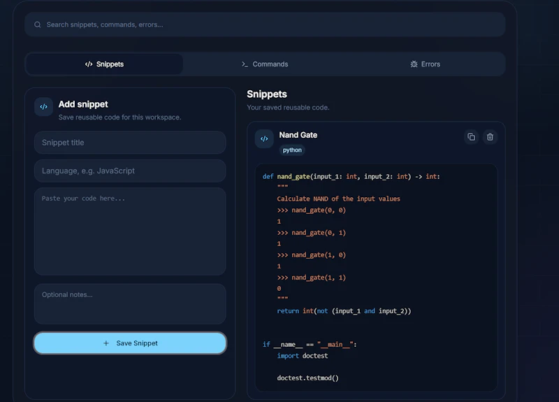 CodeRecall screenshot 3