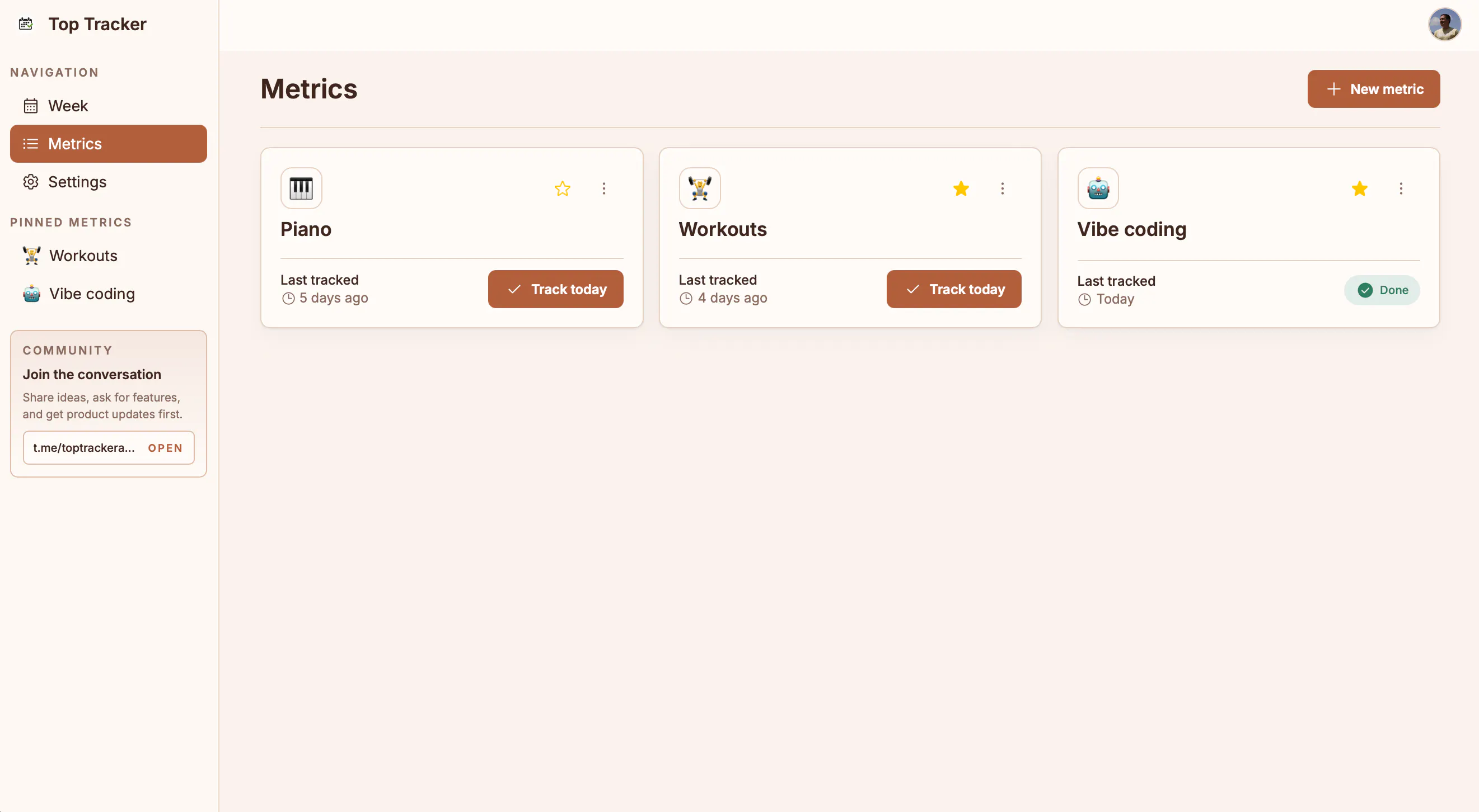 TopTracker gallery image