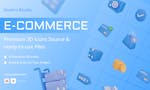 E-Commerce 3D Icon image
