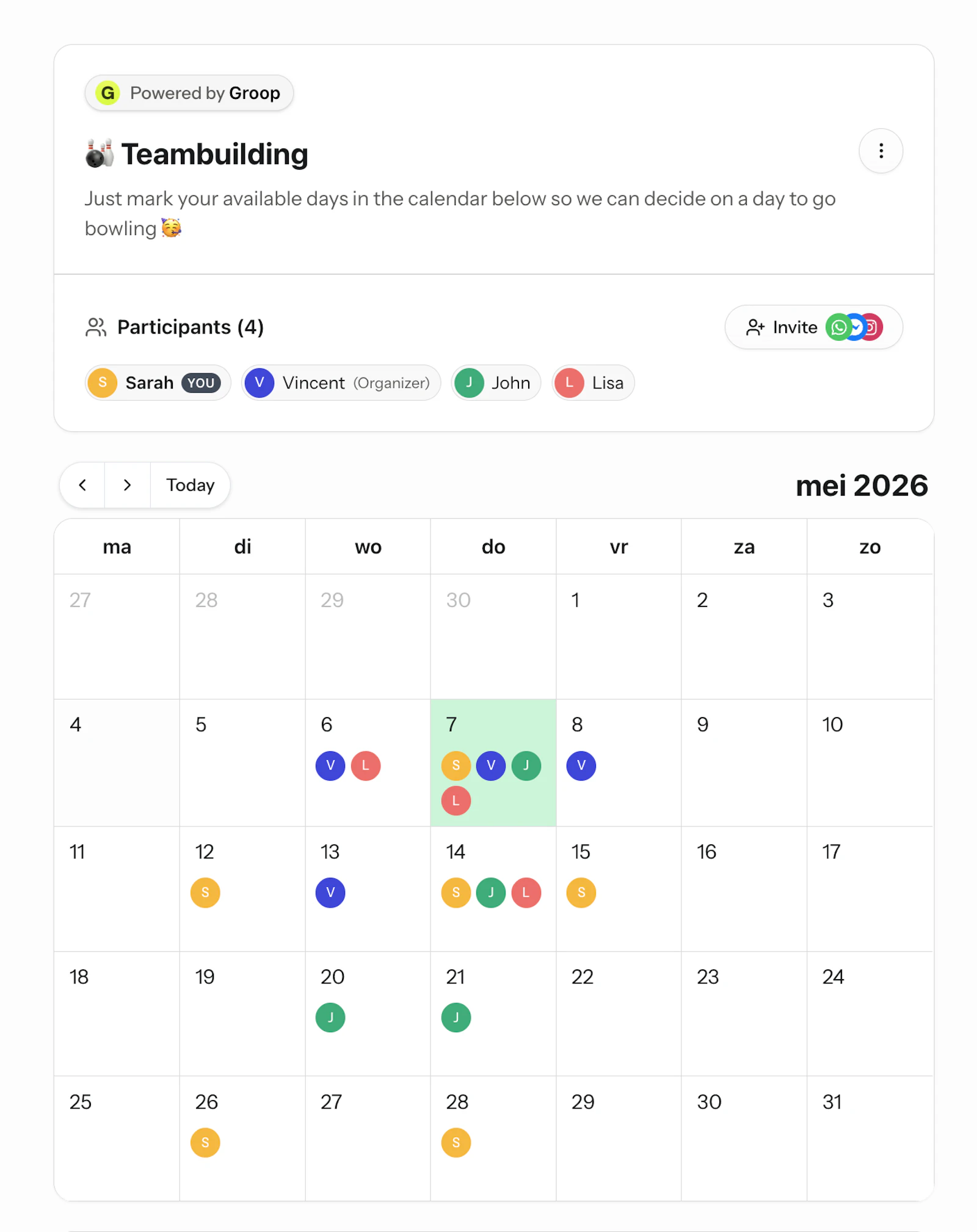 Groop screenshot 3