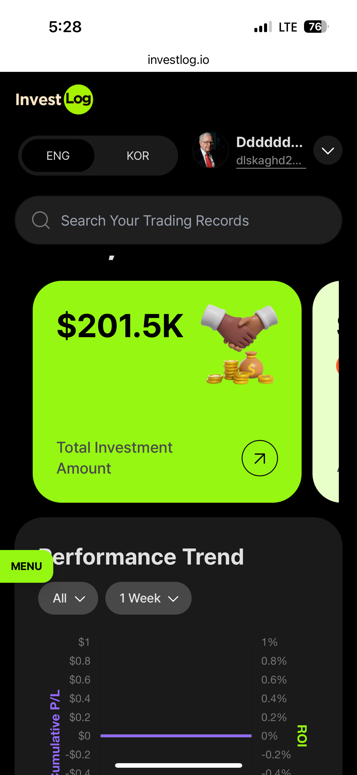 Media Investlog.io - Jurnal perdagangan mudah untuk pelabur runcit 2