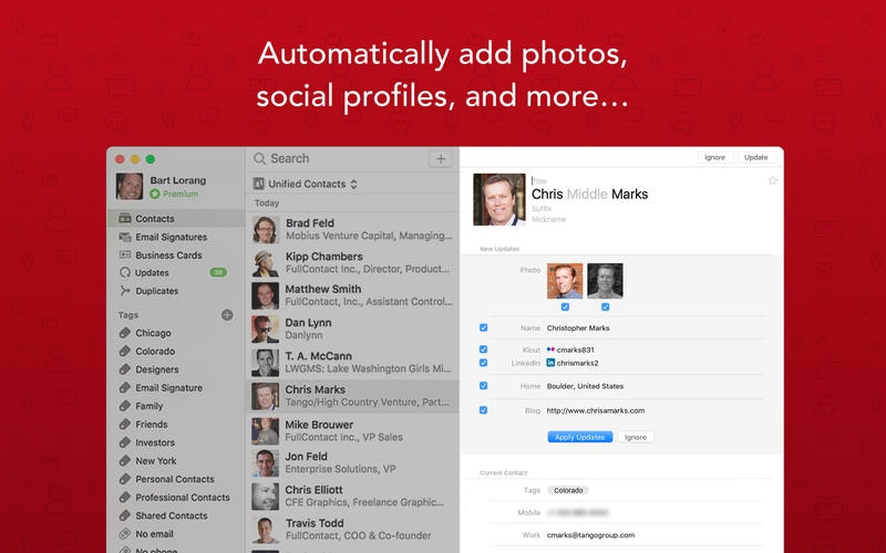 FullContact for Mac Image