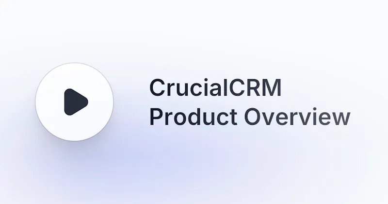 CrucialCRM screenshot 1