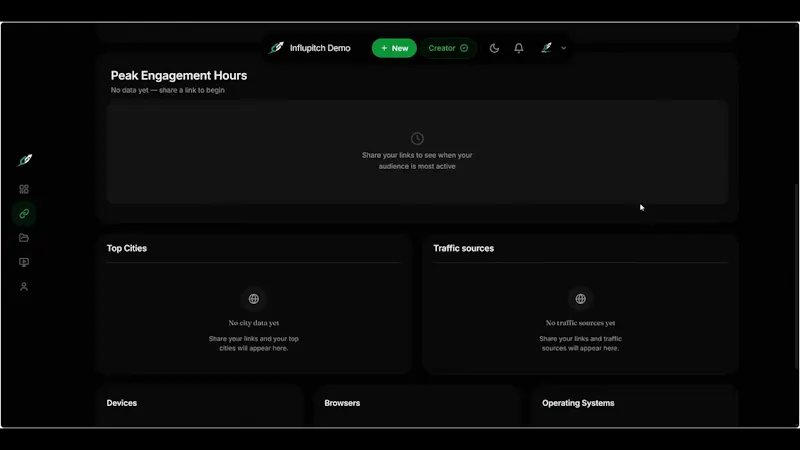 InfluPitch screenshot 1 (video preview)