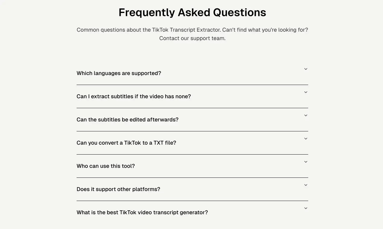 Free TikTok Transcript Generator  - Screenshot 4 preview