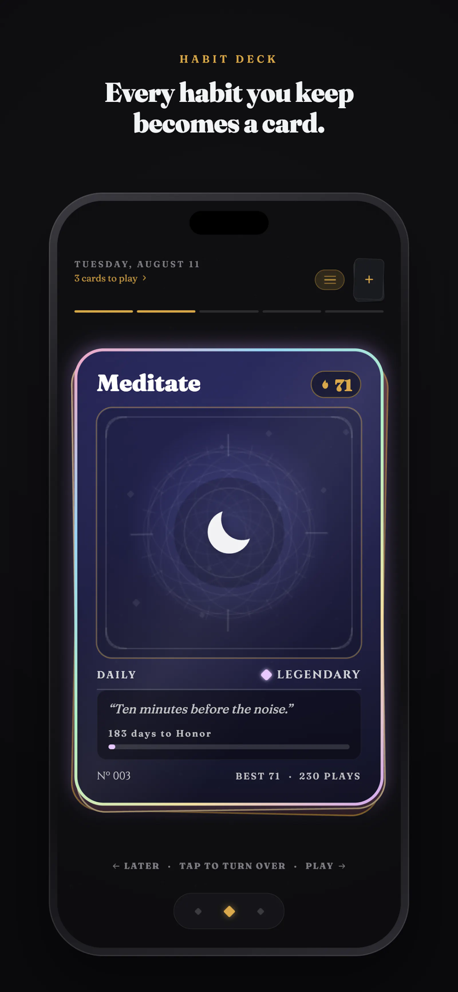 Habit Deck screenshot 1