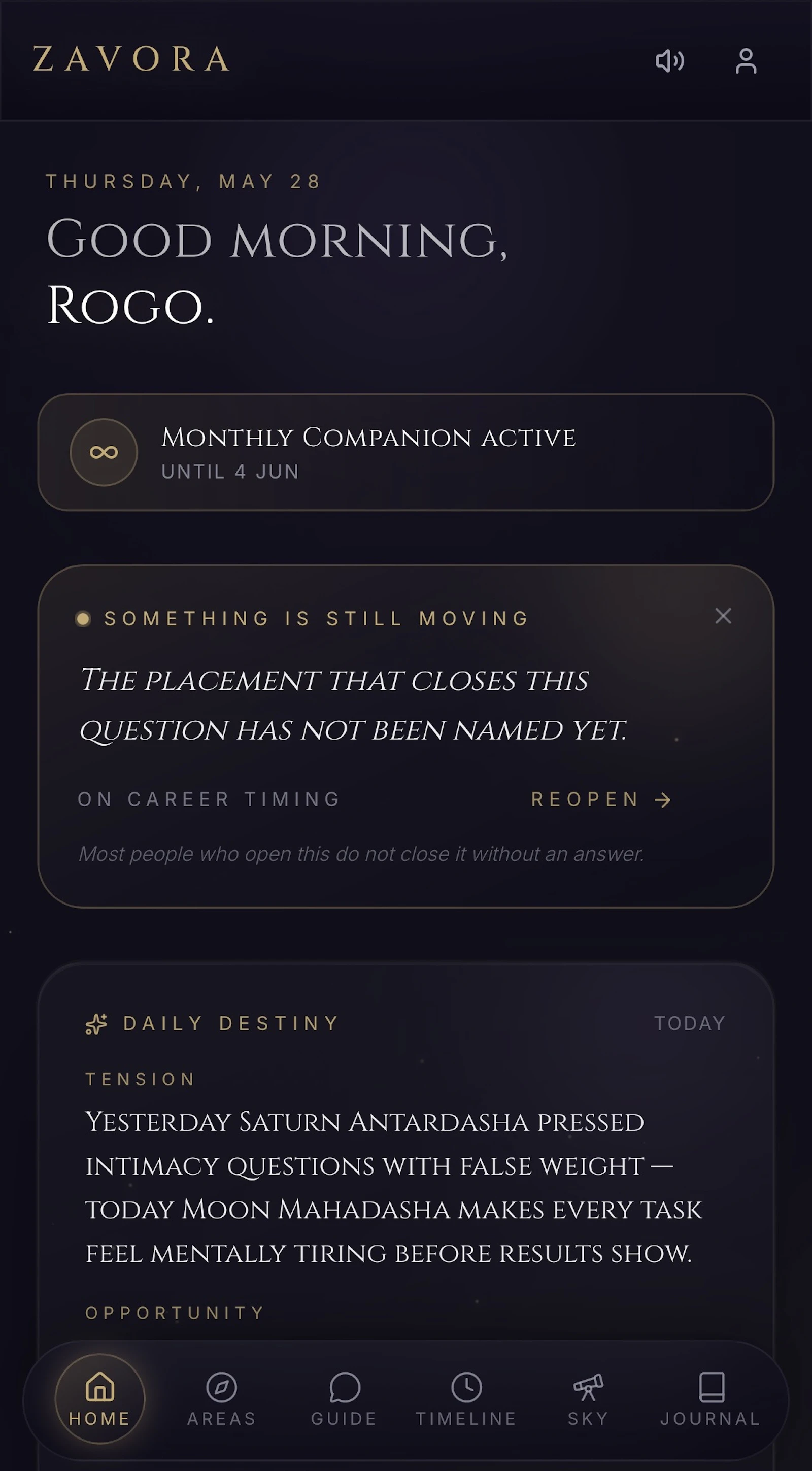 ZAVORA screenshot 2