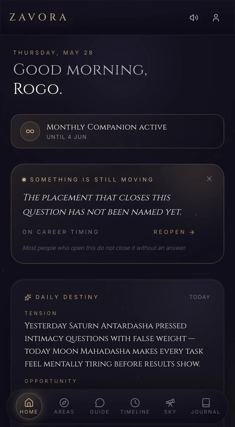 ZAVORA screenshot 2